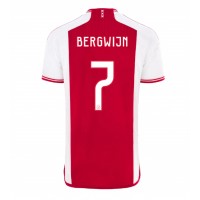 Ajax Steven Bergwijn #7 Hemmatröja 2023-24 Kortärmad